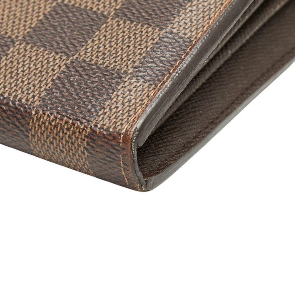 Louis Vuitton Damier Ebene Sistina Long Wallet Brown - Picture 13 of 14